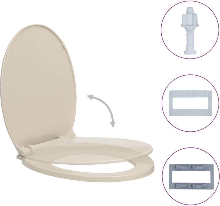 Produktbild vidaXL Toilettensitz