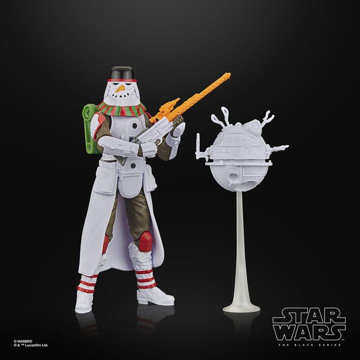 Actual product image Hasbro Star Wars Black Series Action Figure Snowtrooper (Holiday Edition) 15 cm