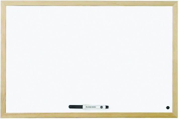 Produktbild Bi-Office sausosios lentelės, 60x45cm, medinis rėmas (60 x 45 cm)