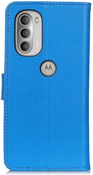 Produktbild MU Classic Litchi Leder Bookcover Series (Motorola Moto G51 5G)