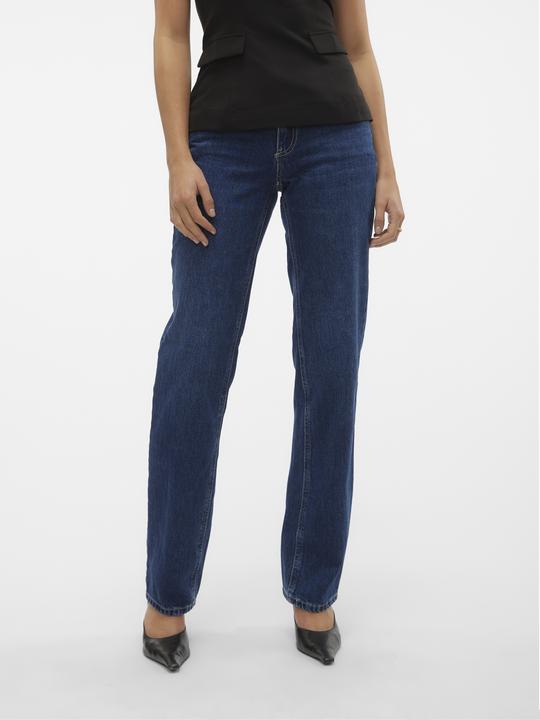Produktbild Vero Moda VMPAM Niedrige Taille Gerade geschnitten Jeans Straight-Fit (W29/L32)