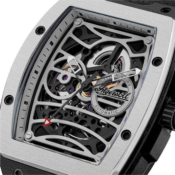 Actual product image Ingersoll 1892 Ingersoll I12306 The Challenger Automatic Mens Watch 42mm 5ATM (Skeleton watch, 44.60 mm)