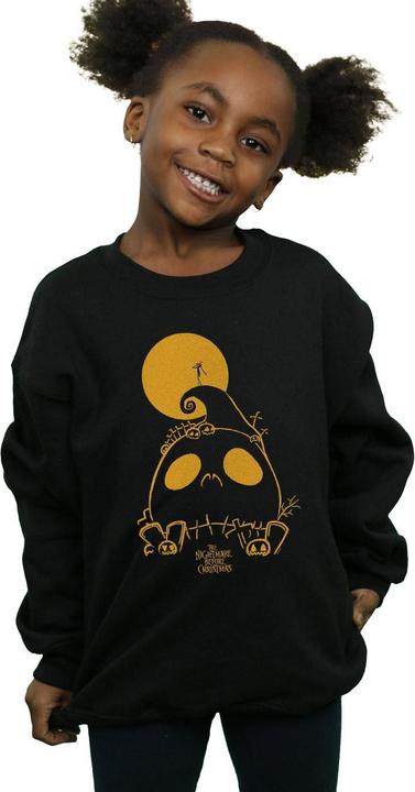 Produktbild Disney Nightmare Before Christmas Jack Skellington Cemetary Sweatshirt Mädchen (140, 146)