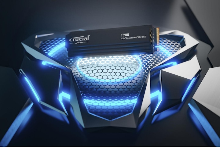 Productafbeelding Crucial T700 with Heatsink (4000 GB, M.2 2280)