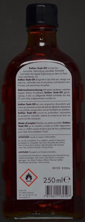 Produktbild Estalin Teakbaum Öl