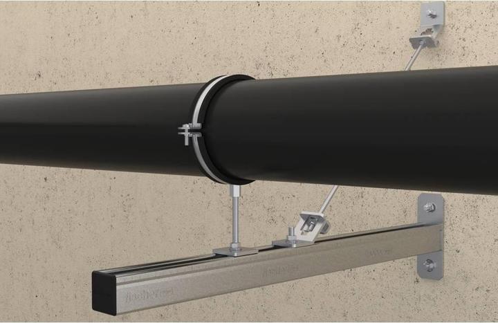 Actual product image Fischer Massivrohrschelle FRSM 348-356 M16 fvz