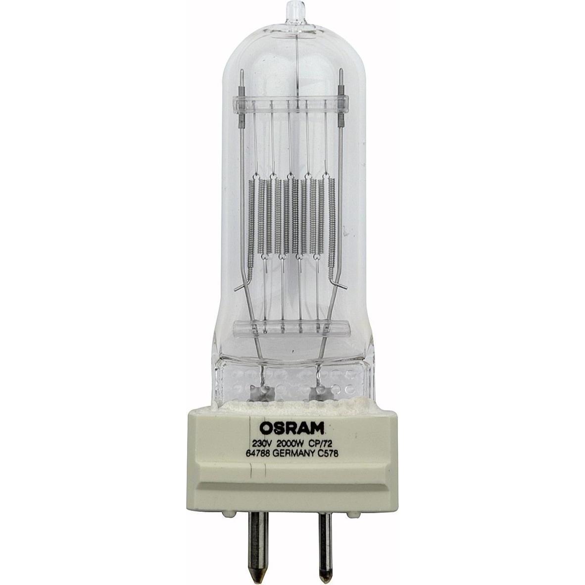 Osram 64788 230V/2000W GY-16 400h 3200K (2000 W, GY16), Lichttechnik Leuchtmittel