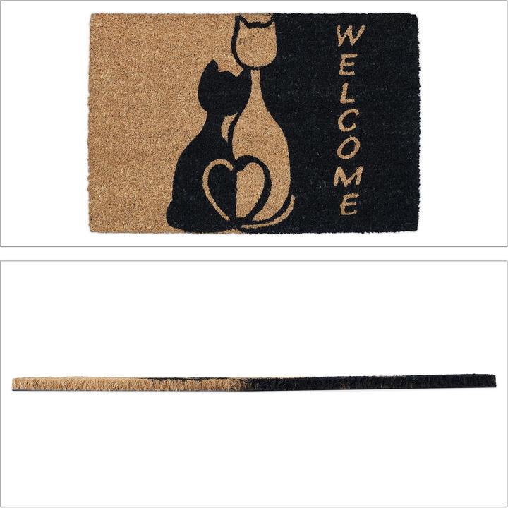 Actual product image Relaxdays Coconut doormat (60 x 40 x 1.5 cm)