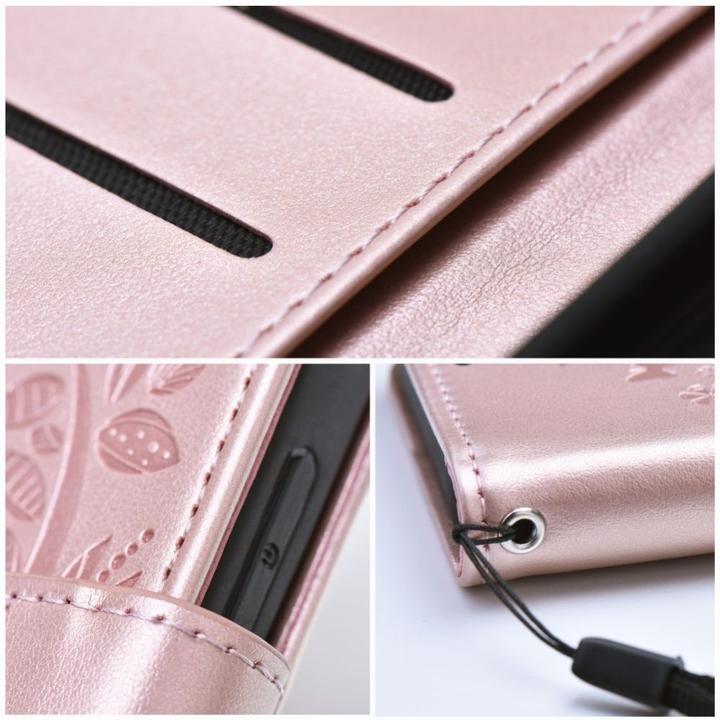 Produktbild Forcell Back panel cover OEM MEZZO Book case for IPHONE 12 / 12 PRO tree rose gold (Apple iPhone 12 Pro)