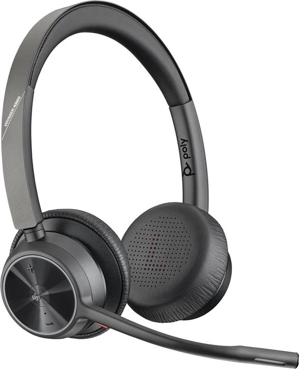 Produktbild Poly Voyager 4320-M + USB-A-an-USB-C-Kabel + BT700 Dongle (Kabellos, USB-A, Microsoft Teams, Zoom)