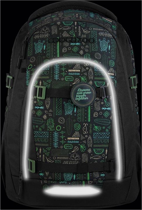 Actual product image Coocazoo MATE 3-Piece Humedica Backpack Set, Free Spirit (30 l)