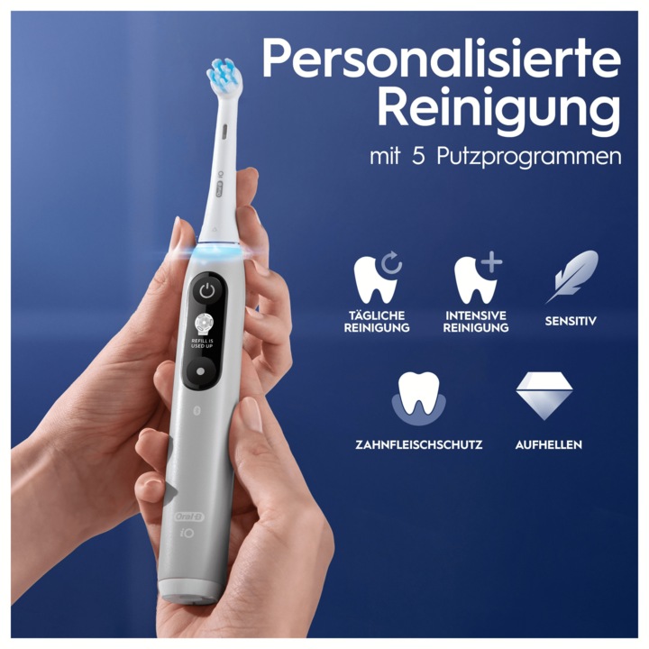 Actual product image Oral-B iO 6 + Sensitive (Oscillating toothbrush)