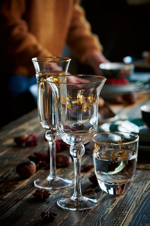 Immagine prodotto PIP Studio Bicchiere da vino Winter Wonderland Gold da 0,36 l (36 cl, 1 Vetro, Bicchieri da vino bianco)