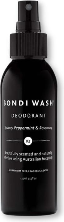 Immagine prodotto Bondi Wash Deodorante Spray Sydney Menta Piperita e Rosmarino (Getto vaporizzato, 125 ml)