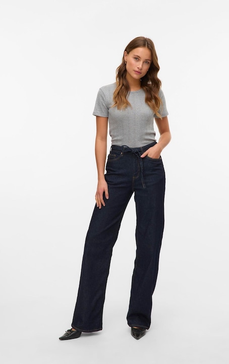 Produktbild Vero Moda VMTESSA Hohe Taille Weiter Beinschnitt Jeans Weit geschnitten (W25/L32)