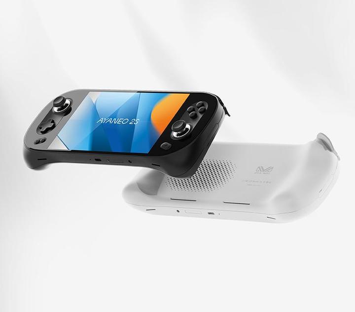 Immagine prodotto Ayaneo 2S Handheld Konsole – 32 GB LPDDR5X, 2 TB SSD, Sky White