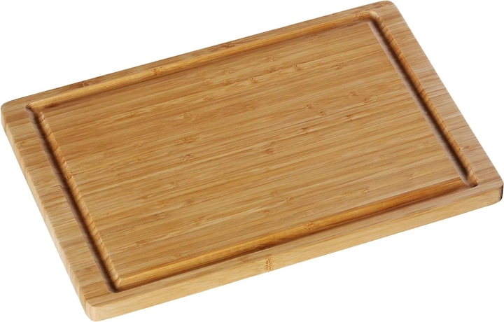 Produktbild WMF Bambus natur Schneidebrett gross mit Saftrille – klingenschonend
