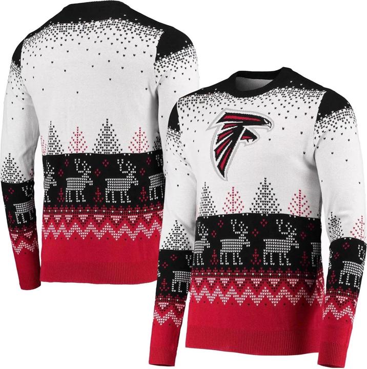 Actual product image Foco NFL Ugly Sweater XMAS Knit Sweater Atlanta Falcons - XXL (XXL)