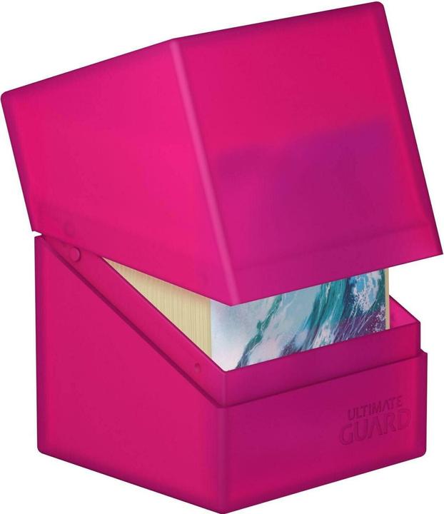 Actual product image Ultimate Guard UGD010786 - Boulder Deck Case - 100+ Cards, Standardsize, rhodonite