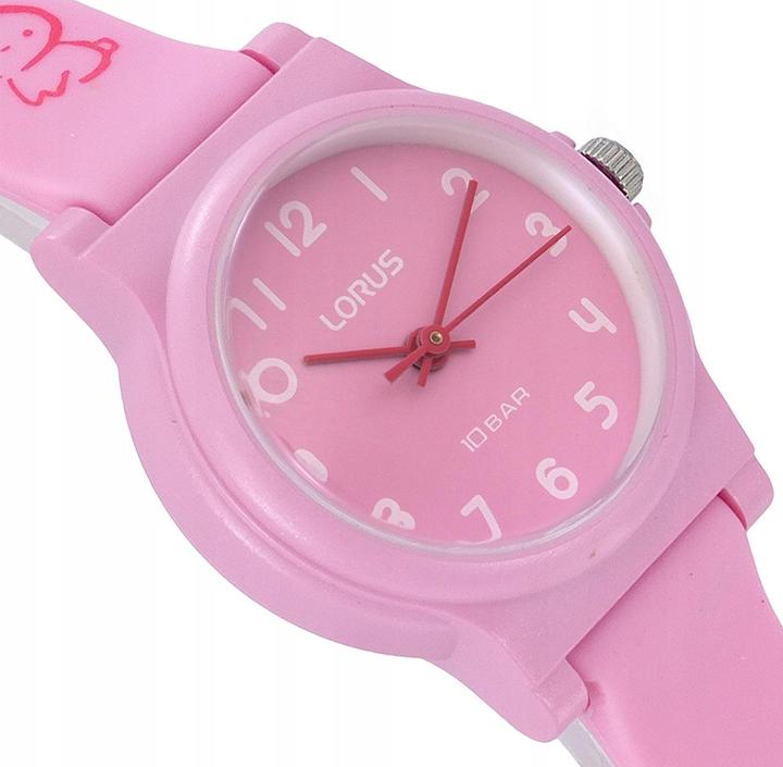 Immagine prodotto Lorus Coniglietto rosa per bambini (Orologio da polso analogico, 27 mm)