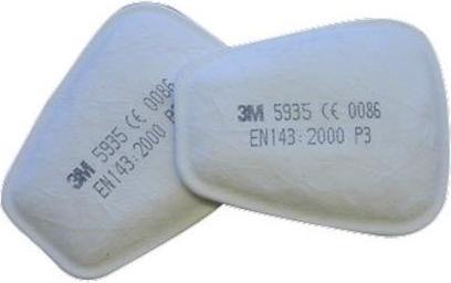 Productafbeelding 3M Deeltjesfilter voor serie 6000 en 6500 (Vervangend ademhalingsfilter)