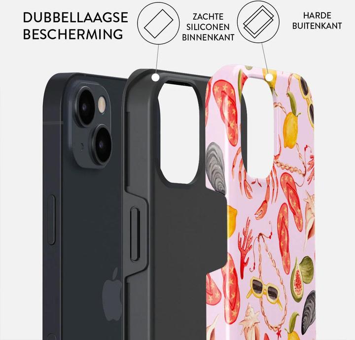 Actual product image Burga Tough MagSafe Case Apple iPhone 15 - Bajo El Sol (Apple iPhone 15)