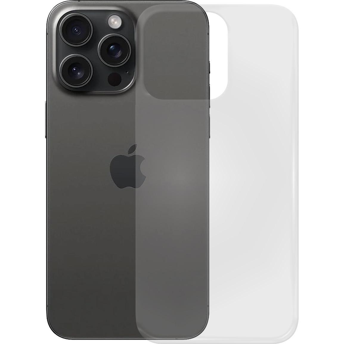 Pedea Soft TPU Case (Apple iPhone 15 Pro Max), Smartphone Hülle, Transparent