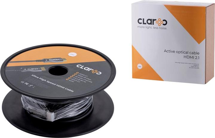 Image du produit Claro CLAROC CÂBLE HDMI ŚWIATŁOWODOWY AOC 2.1 8K 20M (20 m)