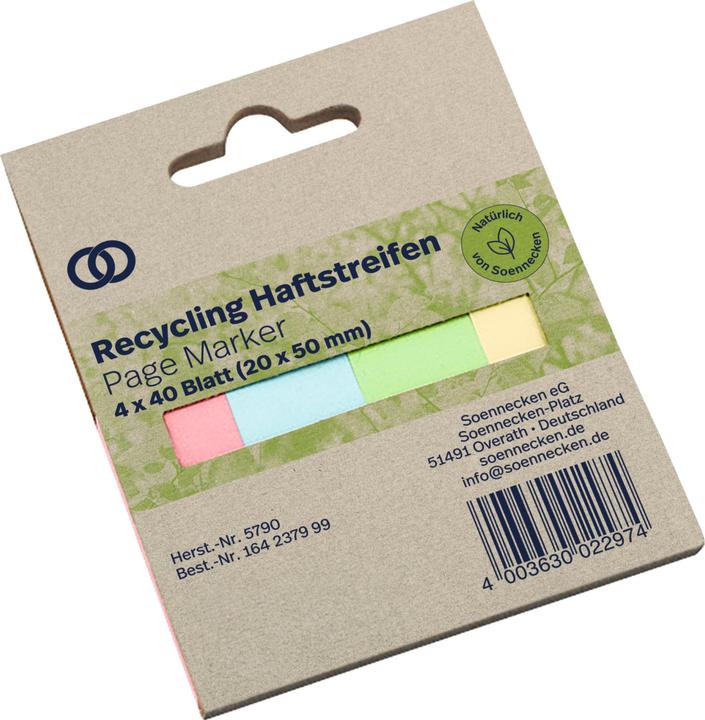 Produktbild Soennecken oeco Recycling (20 x 50 mm)