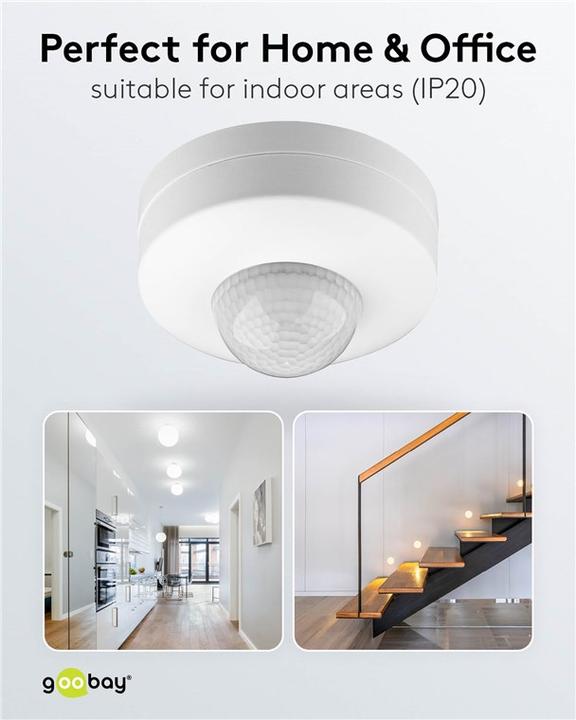 Produktbild Goobay PIR 360° bis 12m (12 m)