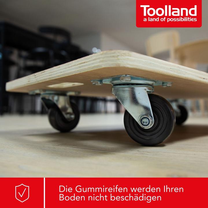 Actual product image Velleman FURNITURE MOVER - 650 x 400 mm - max. LOAD 400 kg (400 kg)