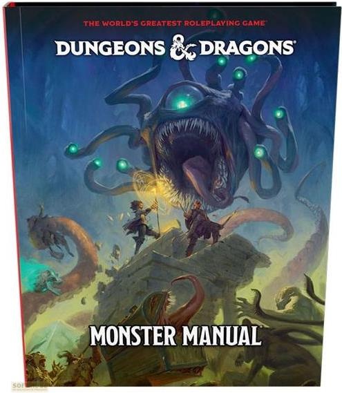Actual product image Wizards of the Coast Dungeons & Dragons RPG Monster Manual 2024 english (English)
