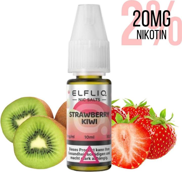 Actual product image Elfbar Elfliq (Kiwi, Strawberry)