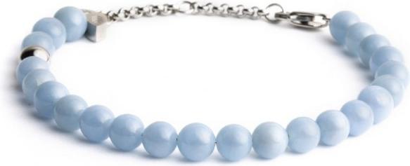 Image du produit Didyma BRACELET - PIERRE NATURELLE ANGELITE - 16+2+2CM (Acier inoxydable 316L)