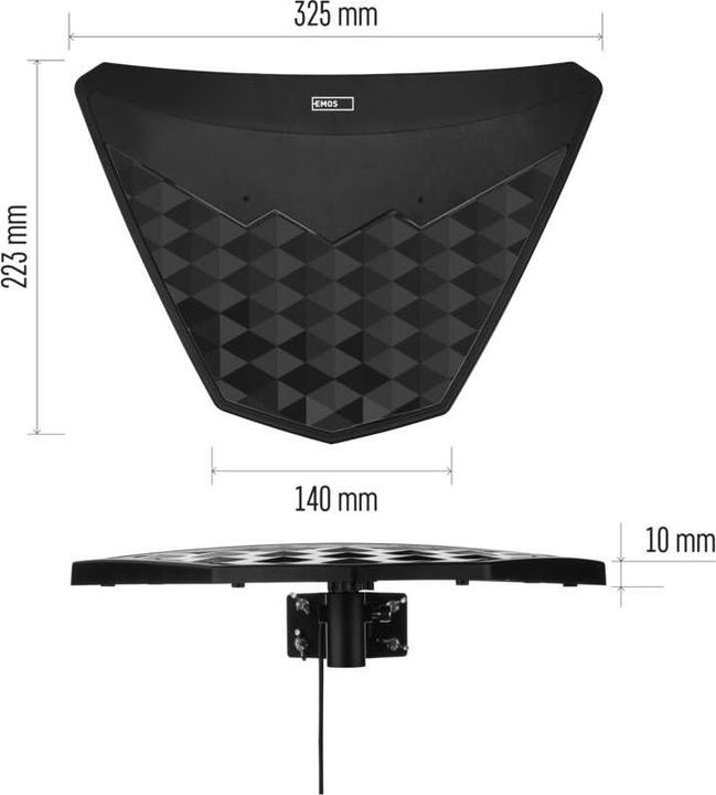 Productafbeelding Emos J0801 (DVB-T / -T2)