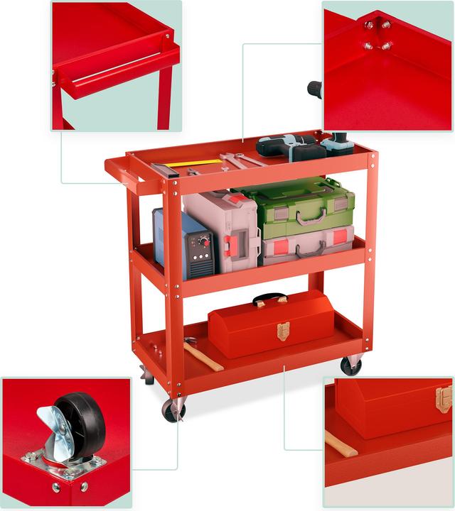 Produktbild Relaxdays Werkstattwagen (1 x)