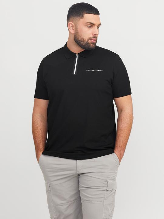 Produktbild Jack & Jones Plus Size Gedruckt Poloshirt Poloshirt (5XL)