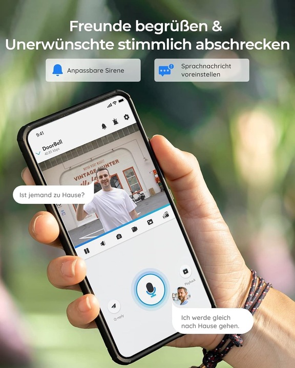 Image du produit Reolink Doorbell vidéo Wifi (Sans fil)