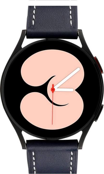 Actual product image Cover-Discount Galaxy Watch 5 - leather strap dark blue (Faux leather)