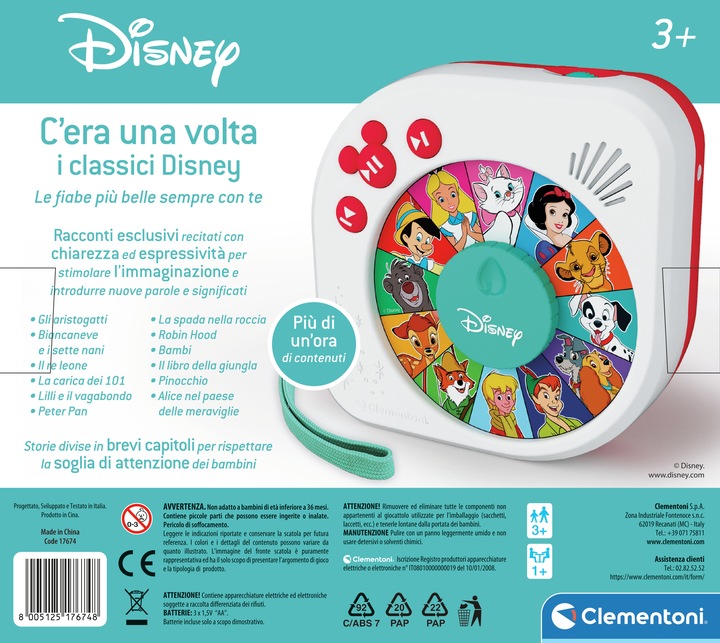 Image du produit Clementoni C'era una volta i classici Disney (Italien)