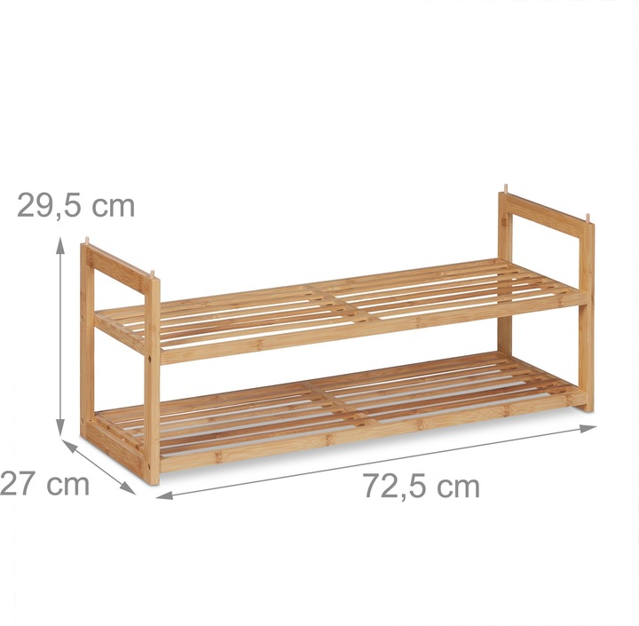 Immagine prodotto Relaxdays Baylee (72,5 x 27 x 29,5 cm)