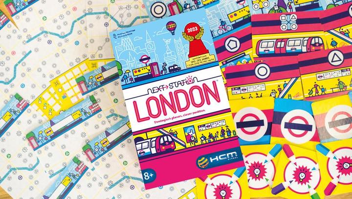 Produktbild HCM Kinzel Next Station London (Deutsch, Englisch, Französisch, Italienisch, 1 - 4 Spieler)