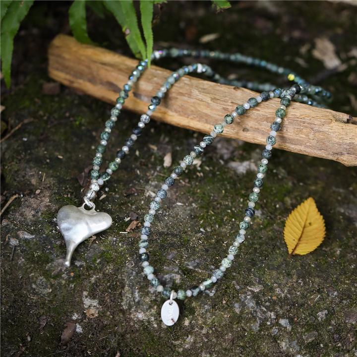 Produktbild Andreani Armband mit echtem Dalmatiner Jaspis (Braun)