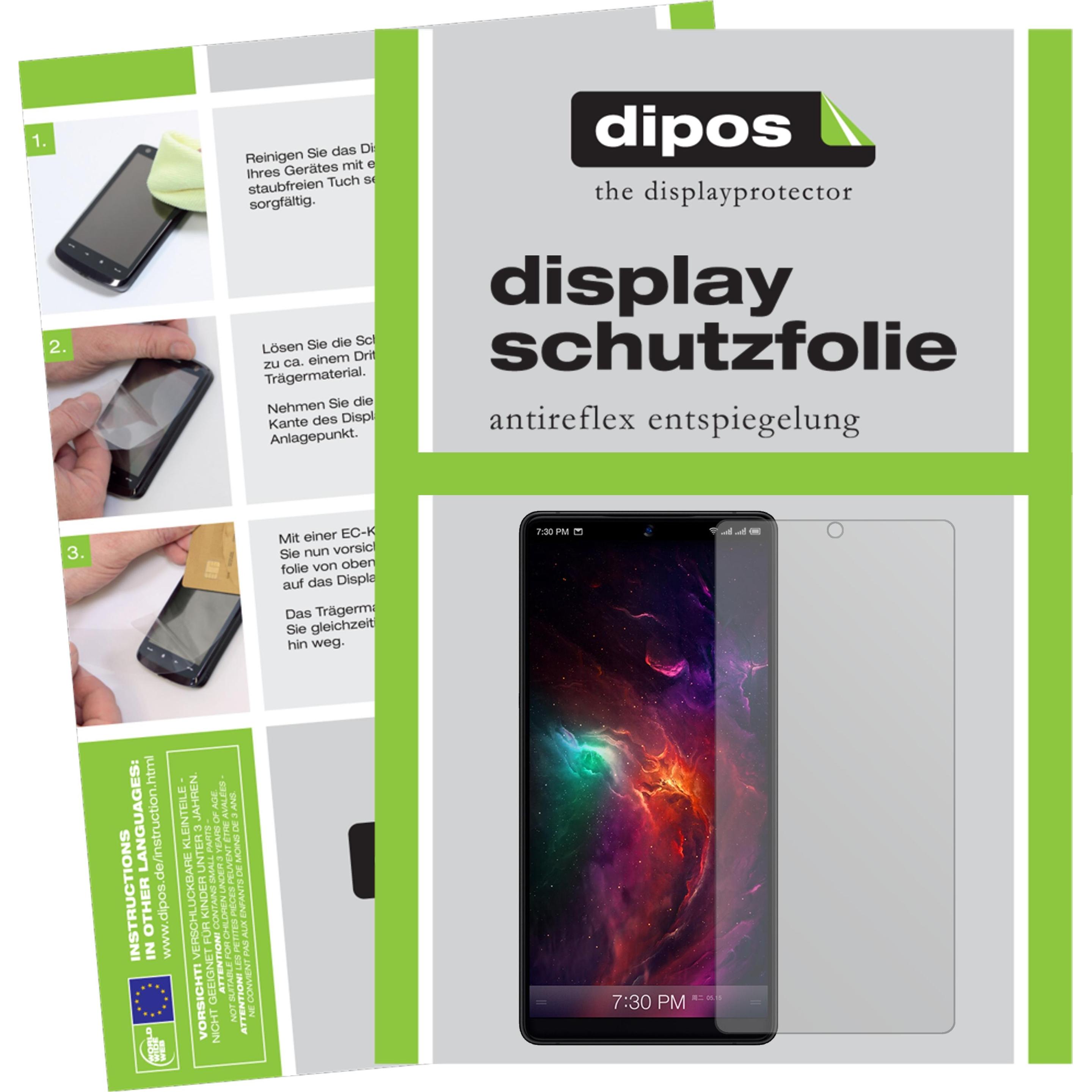 Dipos Displayschutzfolie Antireflex (5 Stück, Smartisan Nut R1), Smartphone Schutzfolie, Transparent