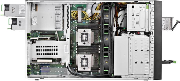 Actual product image Fujitsu Primergy TX2550 M5 (Intel Xeon Silver 4214, 16 GB, Tower Server)