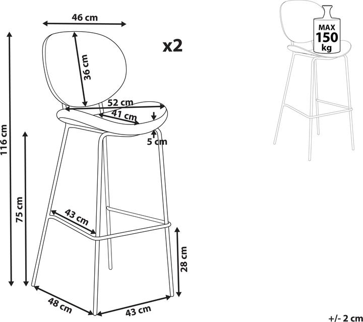 Image du produit Beliani Luana