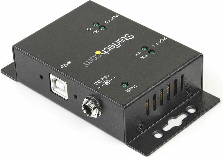 Produktbild StarTech 2x USB To Serial Adapter Hub (USB-B, 2 Ports)