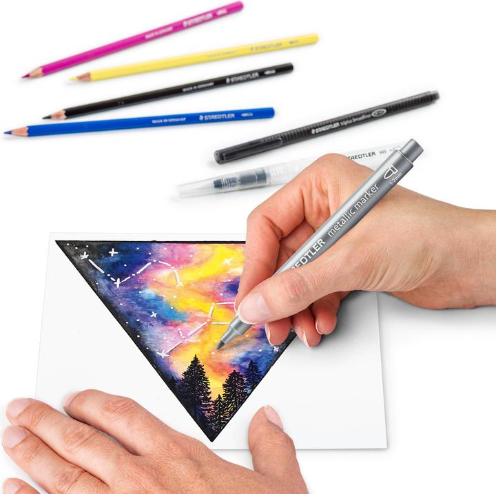 Immagine prodotto Staedtler Set di acquerelli Zodiaco "Viaggio nel design