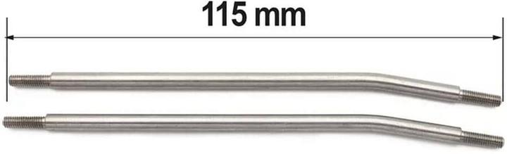 Image du produit Hobbytech Acier inoxydable Longerons 3 mm CRX2, X-Perf, type d'accessoire