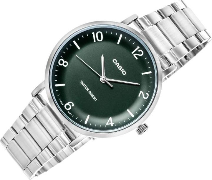 Immagine prodotto Casio Herrenuhr MINIMAL Silberfarben (Ø 40 mm) (40 mm)